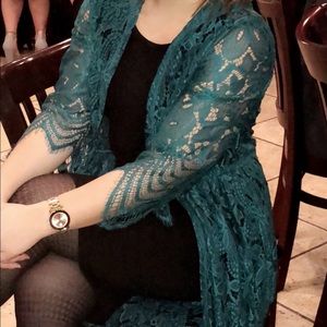 Target brand Medium throw on- Turquoise